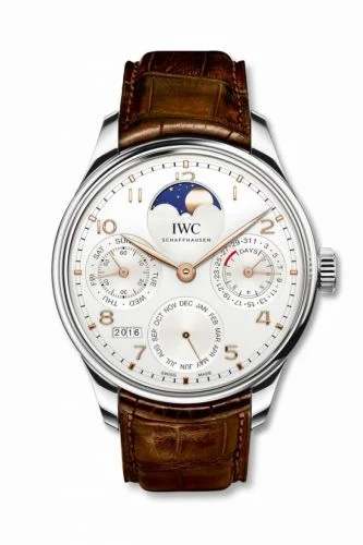 IWC Portugieser Perpetual Calendar Single Moon Stainless Steel / Boutique Shanghai IW5033-07 (IW503307)